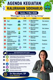 JADWAL KEGIATAN 11 MEI 2026